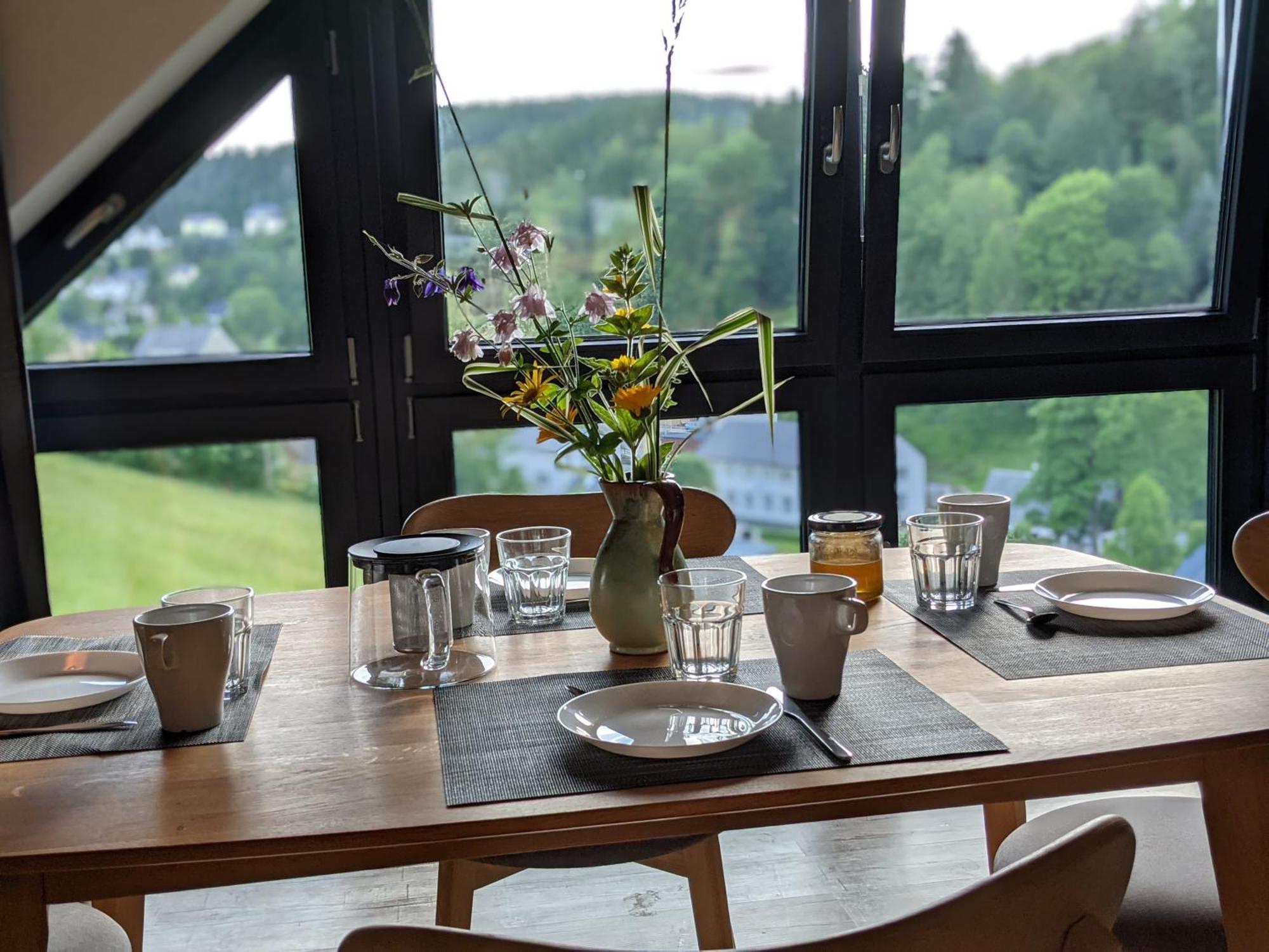 Ferienwohnung Muehl - Einfach Wohlfuehlen Marienberg Dış mekan fotoğraf
