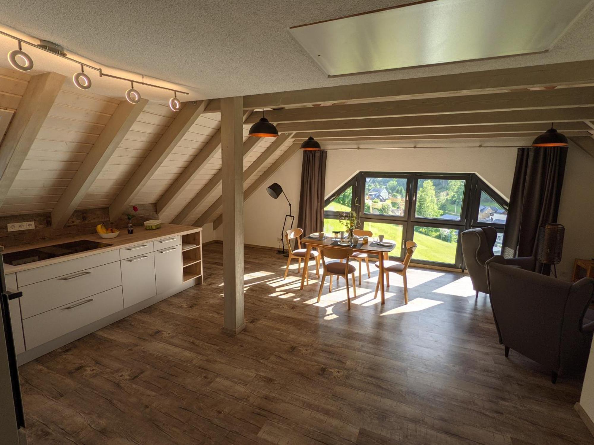 Ferienwohnung Muehl - Einfach Wohlfuehlen Marienberg Dış mekan fotoğraf