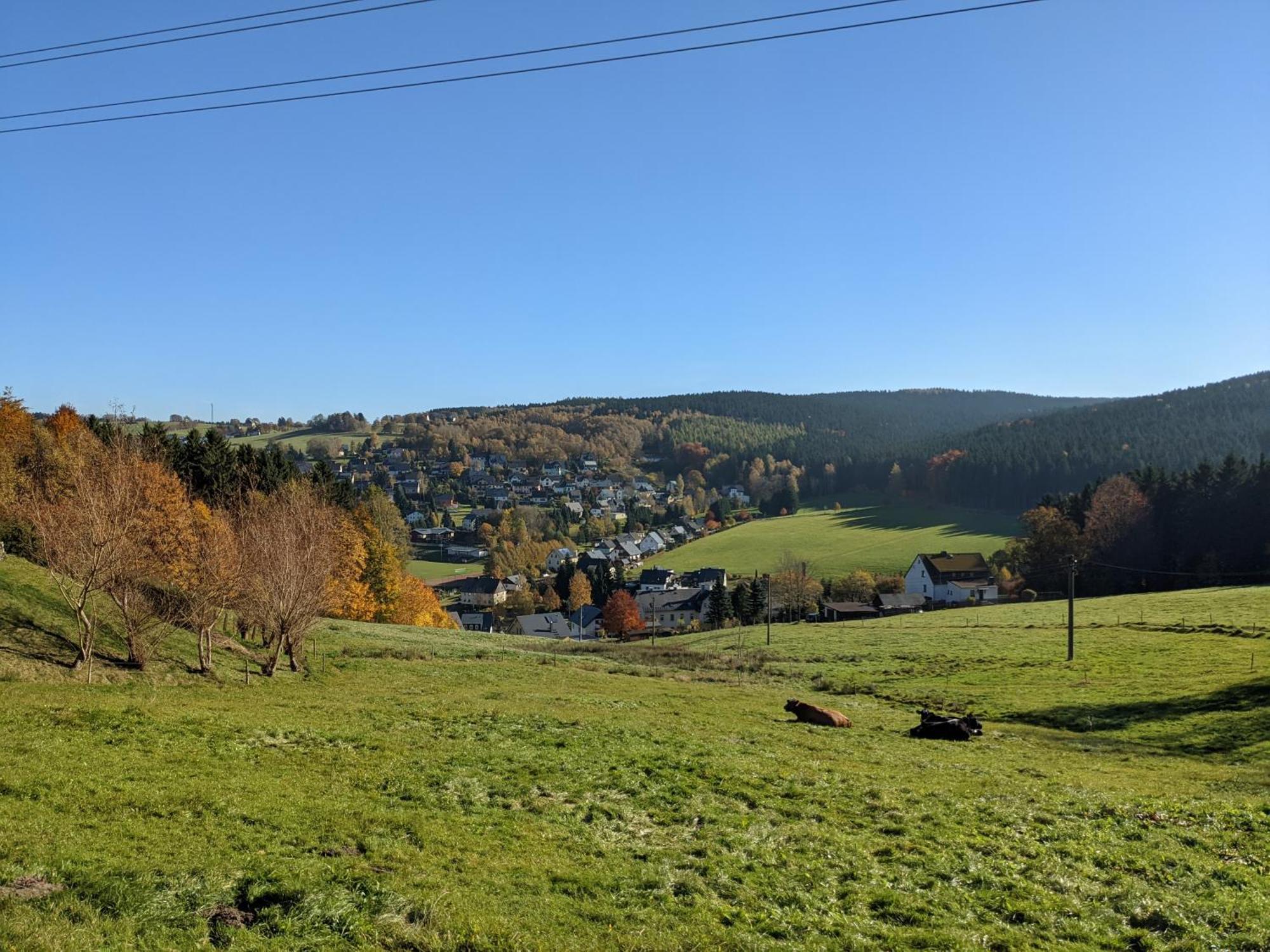 Ferienwohnung Muehl - Einfach Wohlfuehlen Marienberg Dış mekan fotoğraf