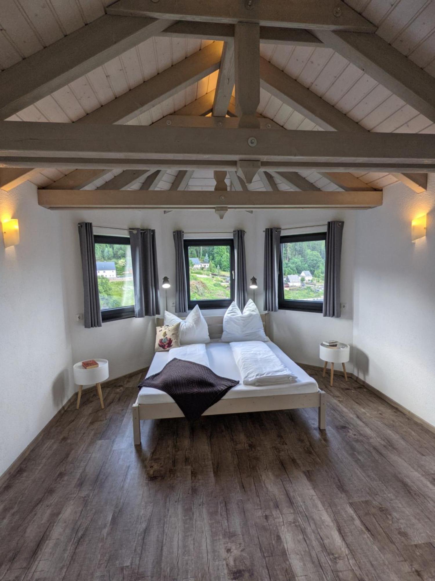 Ferienwohnung Muehl - Einfach Wohlfuehlen Marienberg Dış mekan fotoğraf