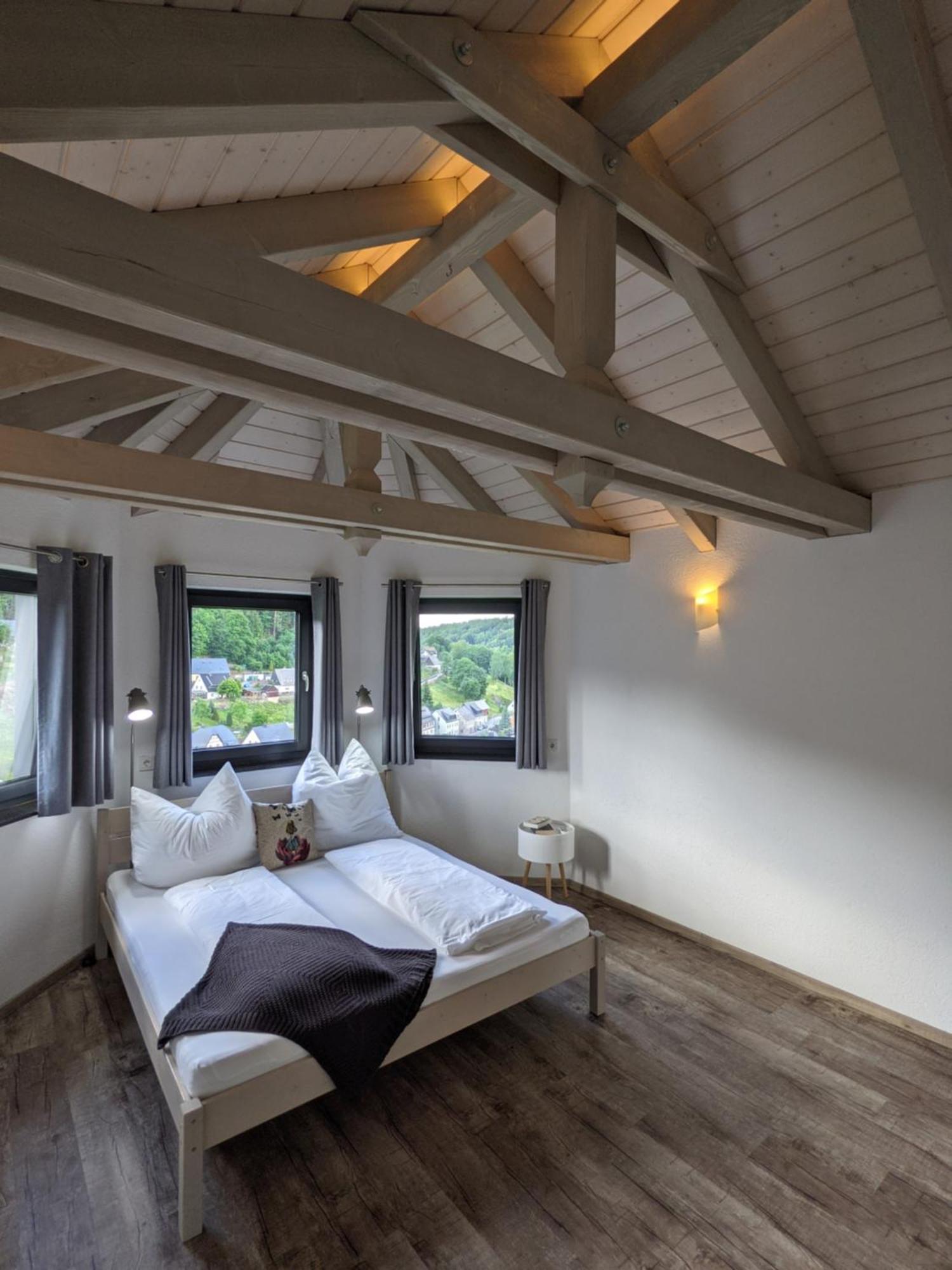 Ferienwohnung Muehl - Einfach Wohlfuehlen Marienberg Dış mekan fotoğraf
